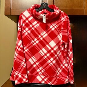 Talbots Ultra Soft Cowl Neck Sweater Shell, Large Petite